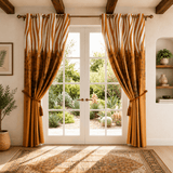 Rust Brown Designer Blackout Curtains - The Linen House