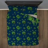 Glow-Inspired Gaming Style Kids Bed sheet