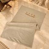 SABR Embroidered Luxury Velvet Prayer Mat - The Linen House