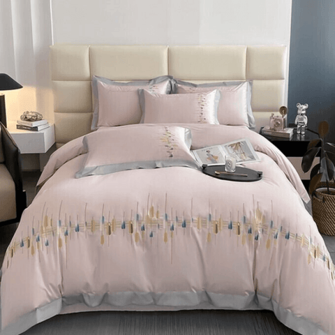 Scandinavian Style Embroidery Design - The Linen House