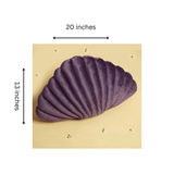 Seashell Decorative Velvet Baby Cushion - The Linen House