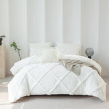 Shabby Chic Tufted Duvet Cover Set - The Linen House
