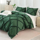 Shabby Chic Tufted Duvet Cover Set - The Linen House