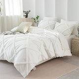 Shabby Chic Tufted Duvet Cover Set - The Linen House