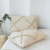 Shabby Chic Tufted Duvet Cover Set - The Linen House