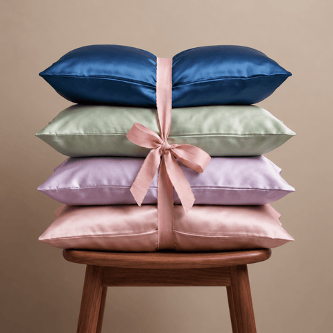 Shamoz Silk Pillow Case (Pack of 4) - The Linen House