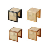 Side Table Lightweight Square NightStand for Lounge Room Restaurant - The Linen House