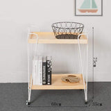 Simple European Dining Cart Trolley - The Linen House