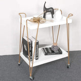 Simple European Dining Cart Trolley - The Linen House