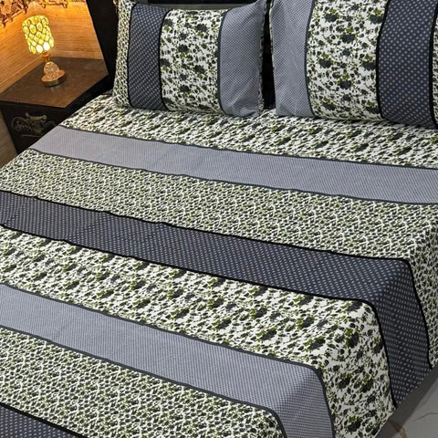 Simple, Stylish & Modern Print Bedsheet – King Size - The Linen House