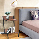 Small End Table with Storage, Modern Simplistic Side Table - The Linen House