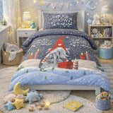 snow theme Kids Bedsheet - The Linen House