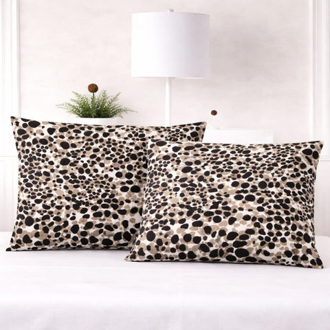 Soft Animal Print Accent Pillow Cover (Pack of 2) - The Linen House