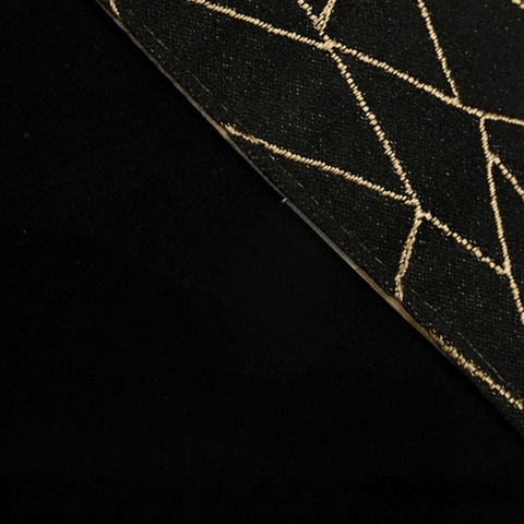 Soft Gold Whispers Table Mat Set - The Linen House