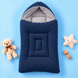 Soft & Snug Baby Nest Navy - The Linen House