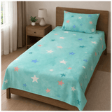 Soft Star Printed Kids Bedsheet - The Linen House
