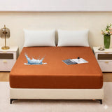 Soft Waterproof Fitted Mattress Cover - The Linen House