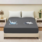 Soft Waterproof Fitted Mattress Cover - The Linen House