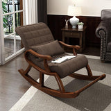 Solid Wood Rocking Chair - The Linen House