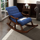 Solid Wood Rocking Chair - The Linen House