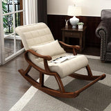 Solid Wood Rocking Chair - The Linen House