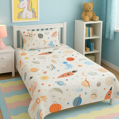 Space Exploration Bedding for Kids - The Linen House