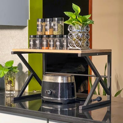 Space Saving Countertop Storage Stand for Kitchen - The Linen House