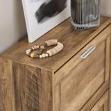 Space - Saving Shoe Cabinet with Dual Tilt - Out Compartments - The Linen House