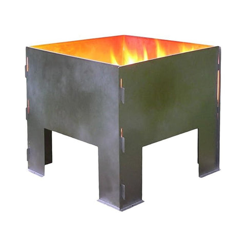 Square Fire Pit - The Linen House