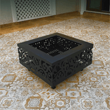 Square shape Fire Pit - The Linen House
