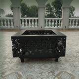 Square shape Fire Pit - The Linen House