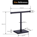 Square T - Shape Hand Towel Holder - The Linen House