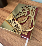 Stainless Steel Quran Box for Wall - The Linen House
