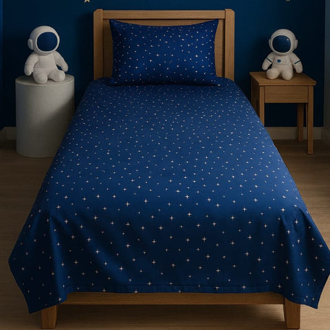 Starry Night Kids Kid Bed Sheet - The Linen House