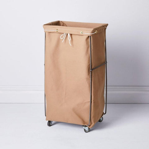 Steele Canvas Elevated Narrow Laundry Basket - The Linen House