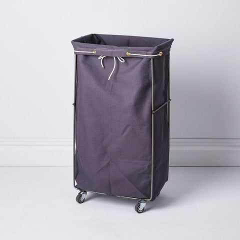 Steele Canvas Elevated Narrow Laundry Basket - The Linen House