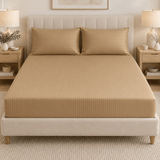 Striped Fitted sheet - The Linen House
