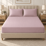 Striped Fitted sheet - The Linen House