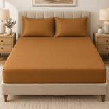 Striped Fitted sheet - The Linen House