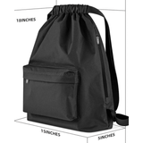 Stylish Drawstring Backpack Bag - The Linen House