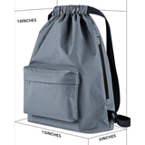 Stylish Drawstring Backpack Bag - The Linen House