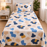 Stylish Printed Design Kids Bedsheet - The Linen House