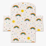 Sunshine Rainbow Diaper Changing Sheet - The Linen House