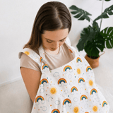 Sunshine Rainbow Nursing Apron - The Linen House