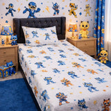 Super Cat Kids Bedsheet - The Linen House