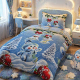 Sweet Winter Dreams Kids Bedsheet - The Linen House