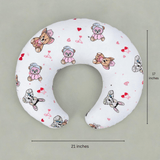 Teddy Bunny Love Nursing Pillow - The Linen House