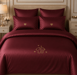 Teddy Love Embroidered Bedding Set