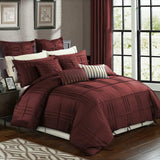 Tetra Pleat Duvet Set - The Linen House