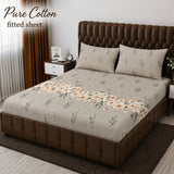 Timeless Floral Charm Fitted Sheet - The Linen House